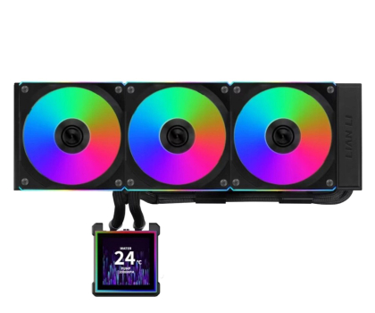 Chłodzenie wodne Lian Li HydroShift II LCD-S 360CL RGB LCD Black 3x120mm